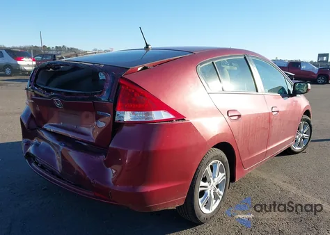 2010 Honda Insight Ex from USA, damaged, VIN JHMZE2H72AS039036